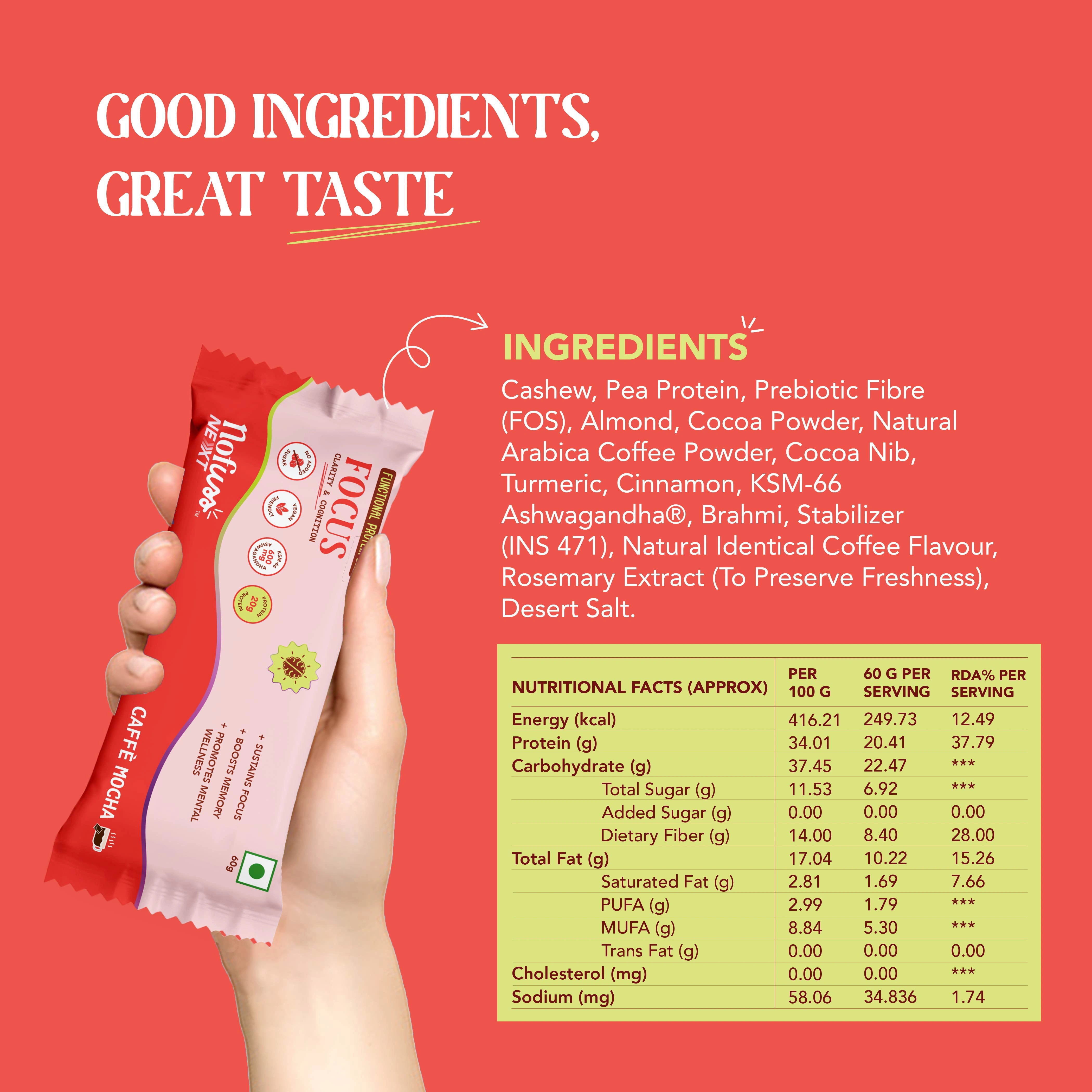Functional Protein Bar - Focus