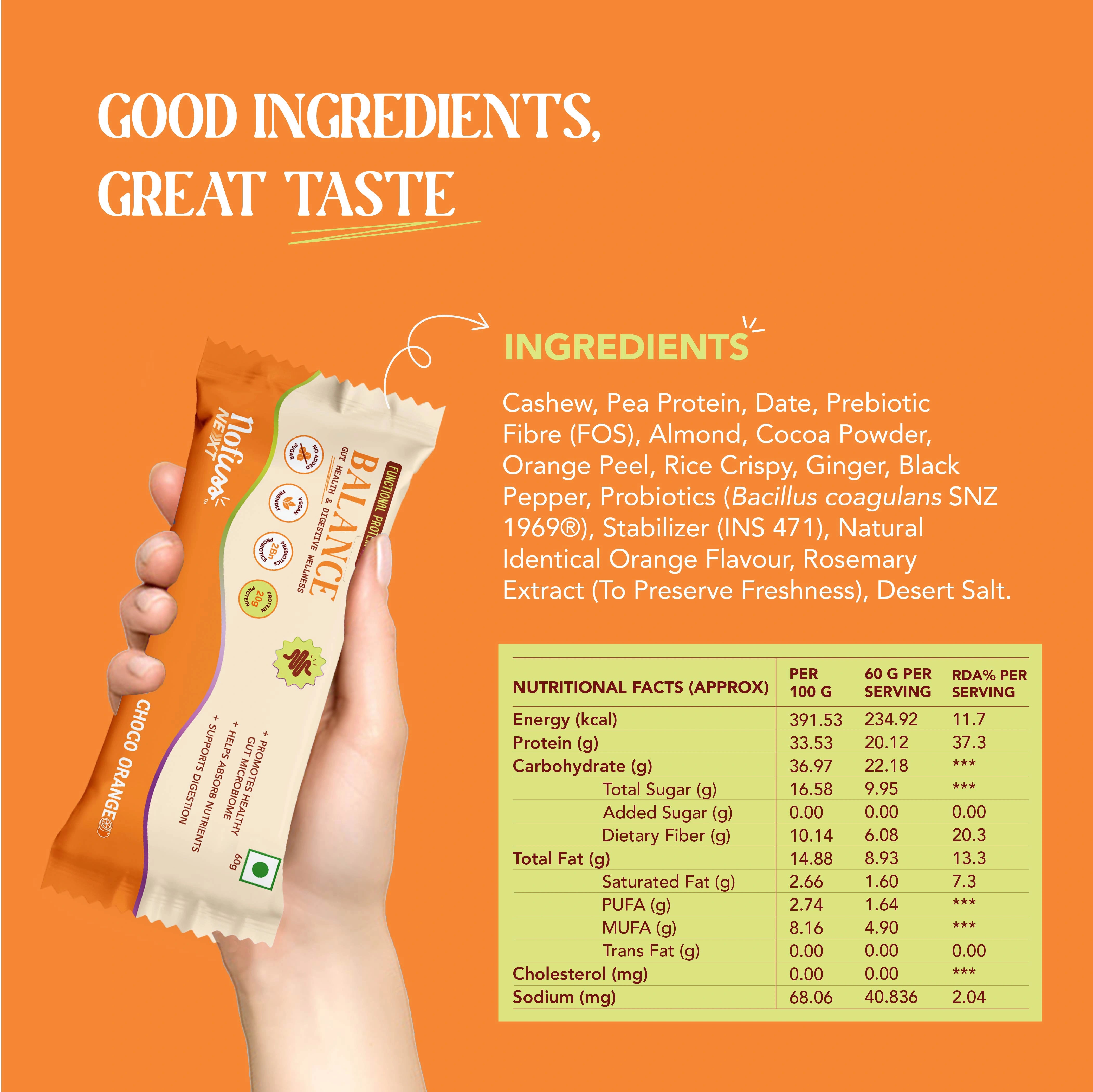 Functional Protein Bar - Balance