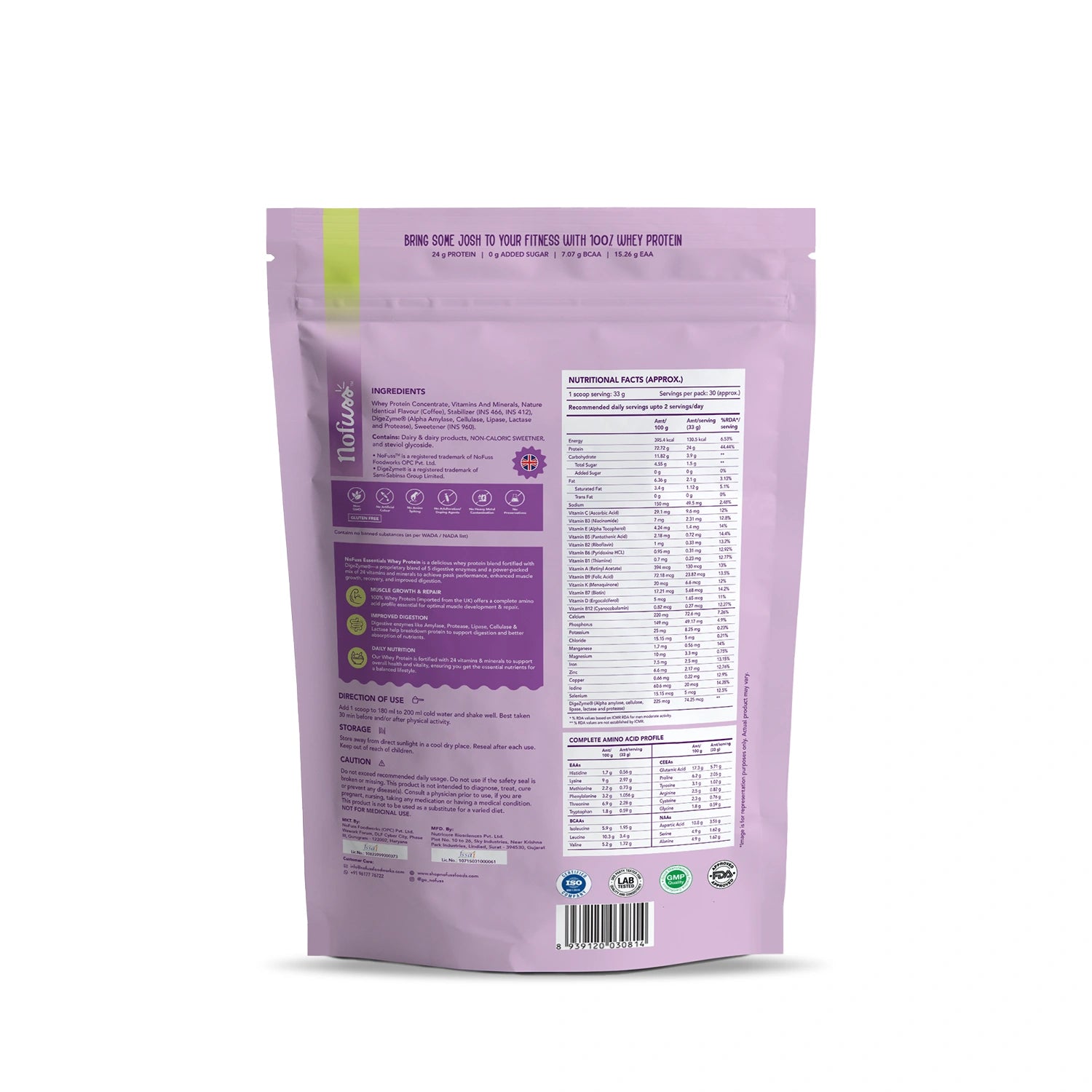 Whey Protein - Cappuccino Carnival