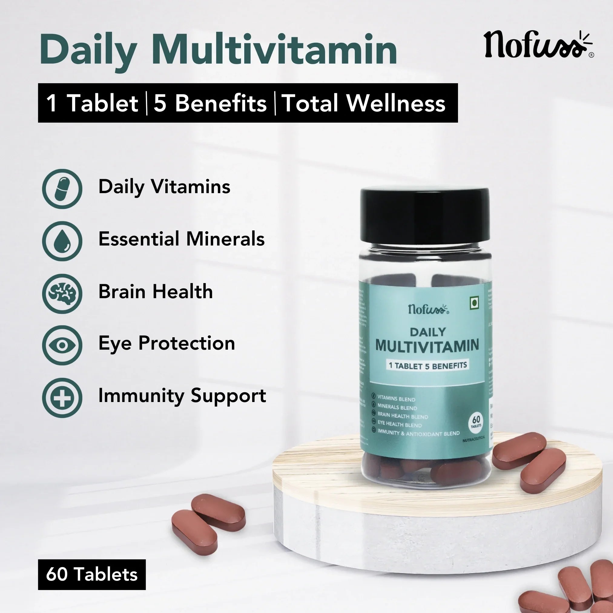 NoFuss Multivitamin Tablets - NoFuss
