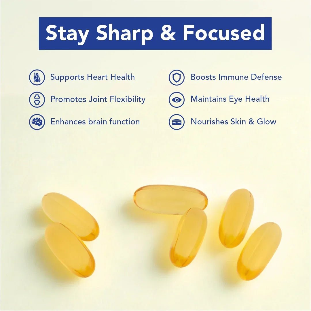 NoFuss Omega - 3 Capsules - NoFuss