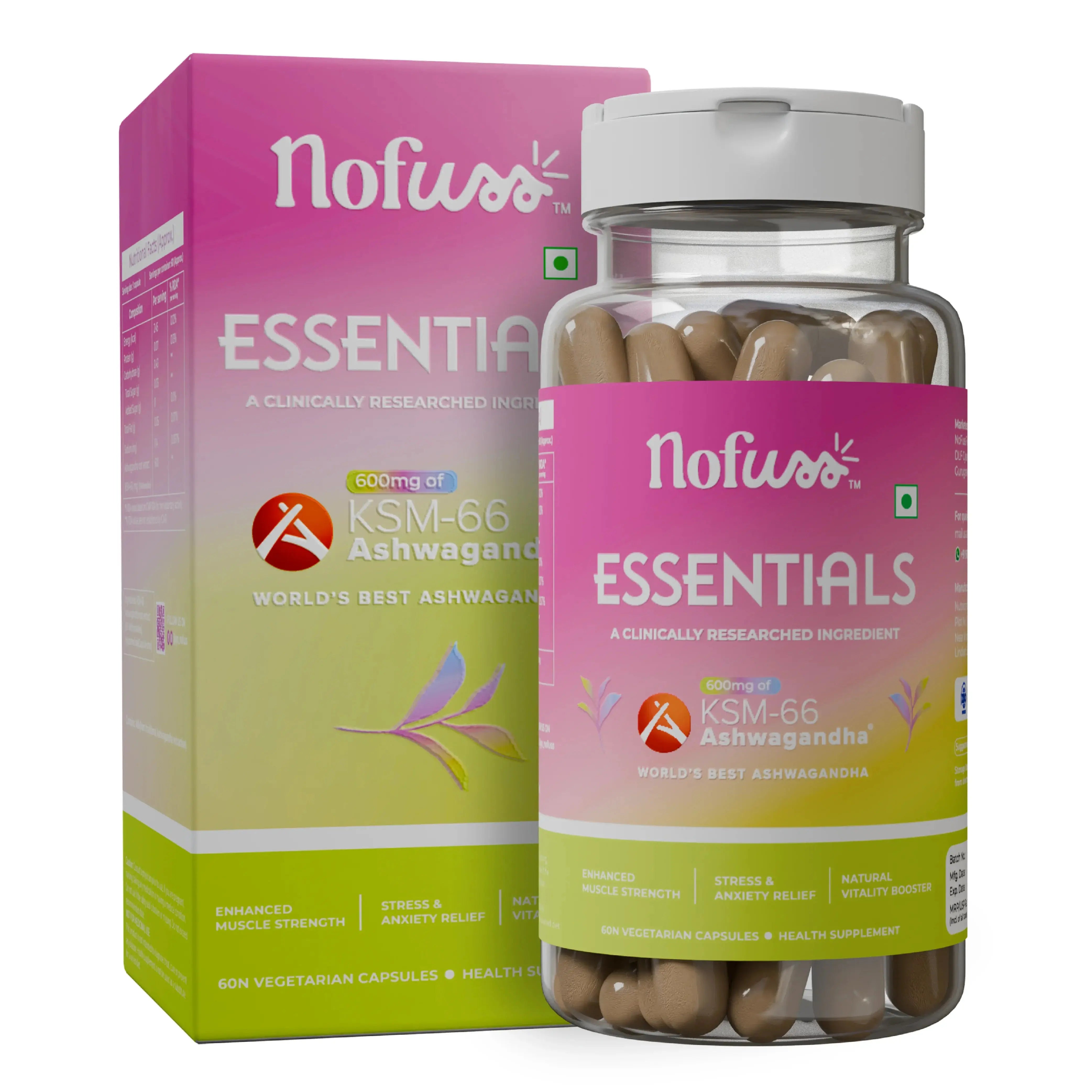 NoFuss Ashwagandha Capsule - NoFuss