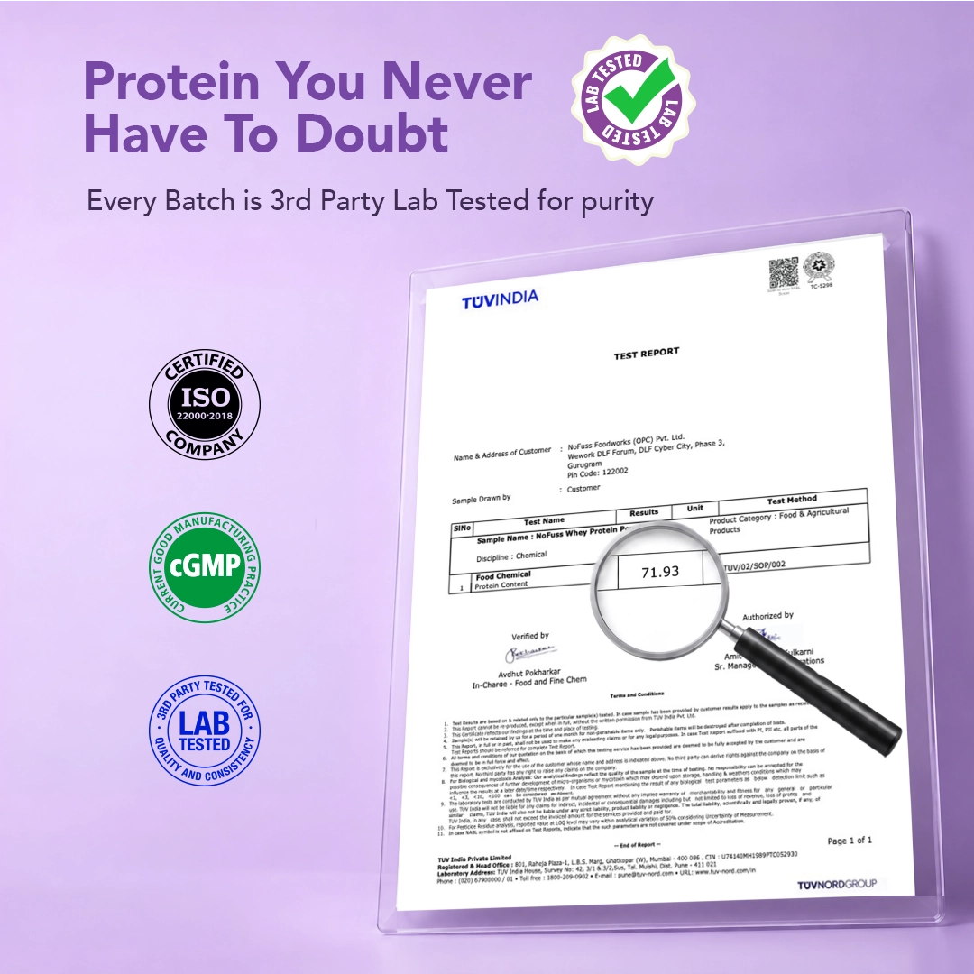 NoFuss Whey Protein - Cappuccino Carnival