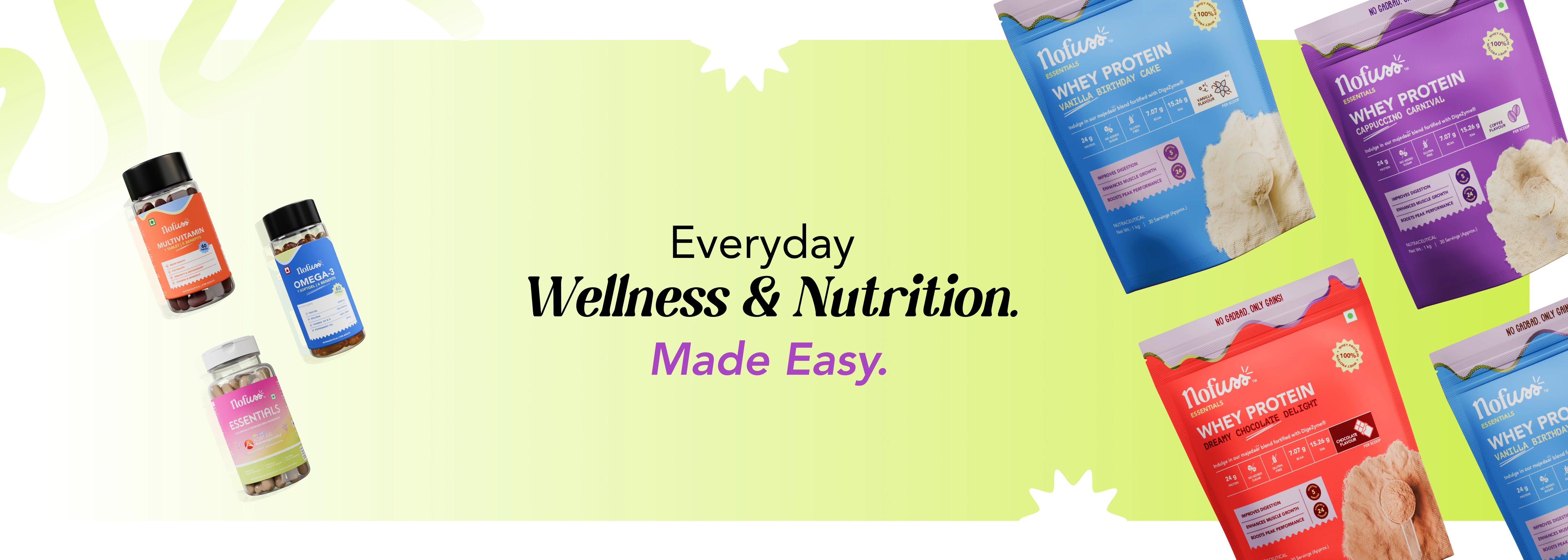 Everyday Wellenss & Nutrition, Made Easy- NoFuss