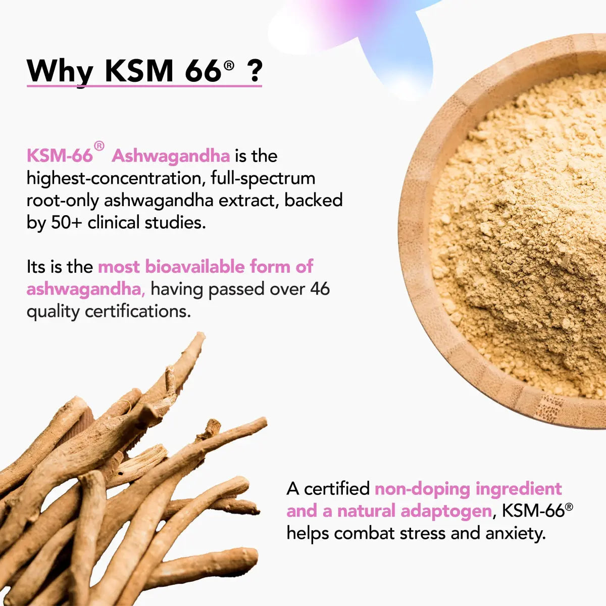 NoFuss Ashwagandha Capsule Why KSM 66- NoFuss