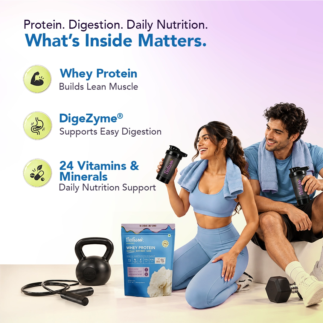 NoFuss Whey Protein - Vanilla Birthday Cake - NoFuss