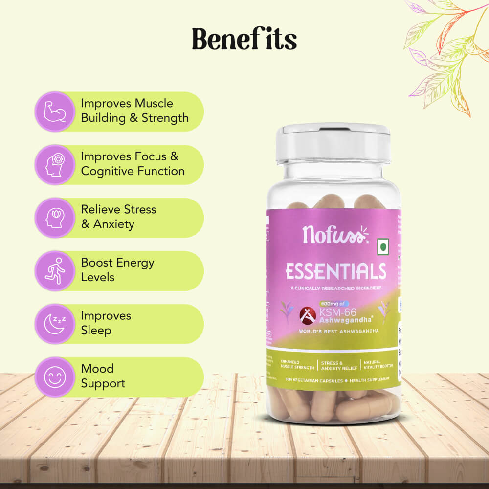 NoFuss Essentials Ashwagandha Capsule