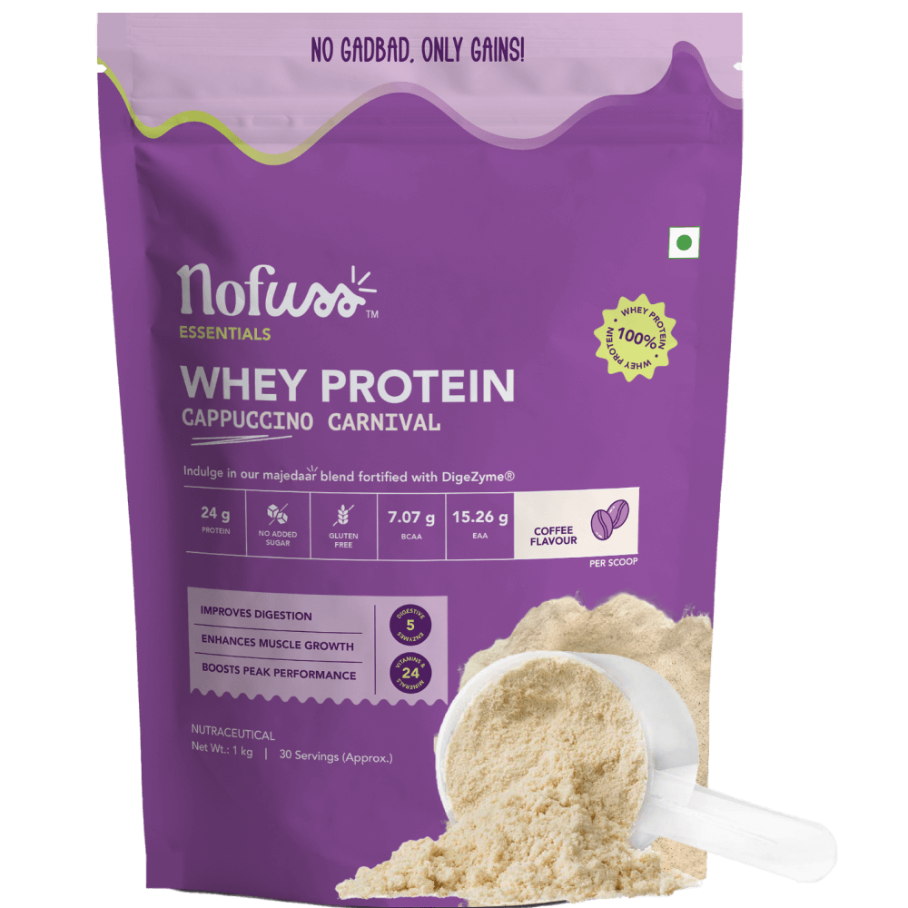 NoFuss Essentials Whey Protein - Cappuccino Carnival