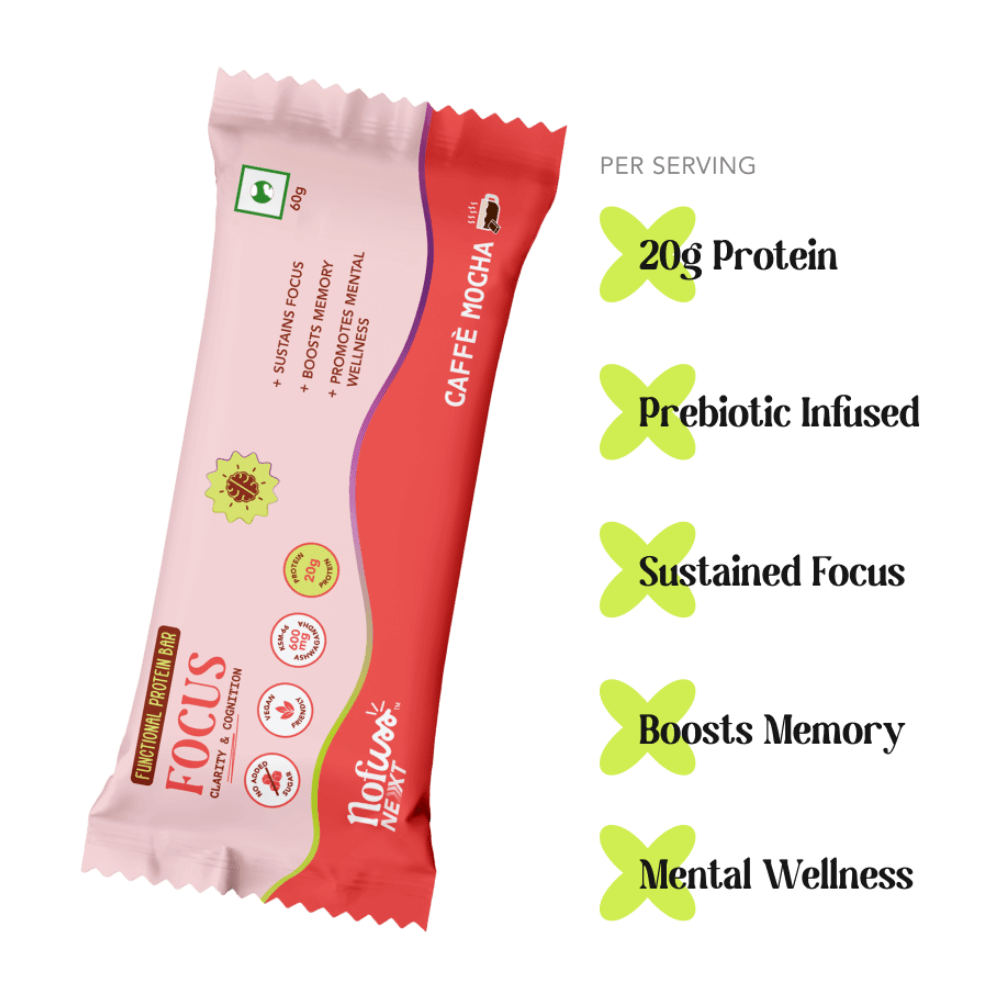 NoFuss Next Functional Protein Bar - Focus