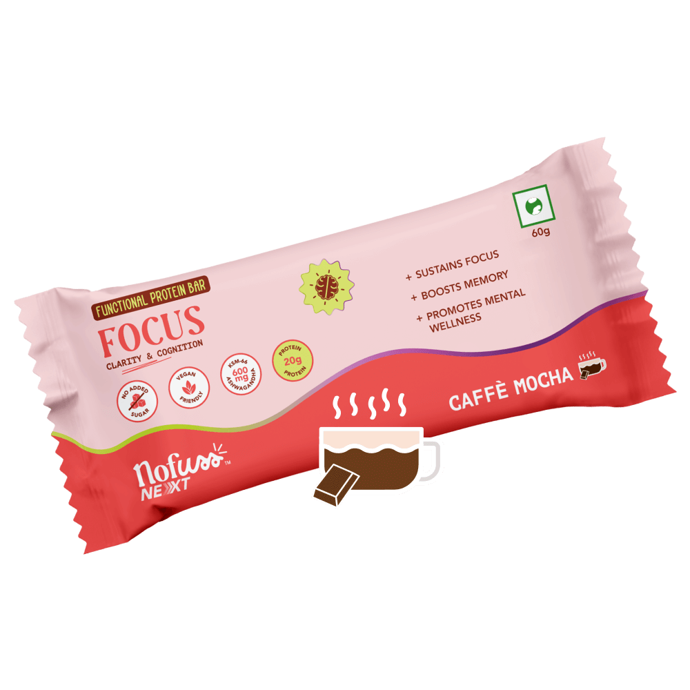 NoFuss Next Functional Protein Bar - Focus