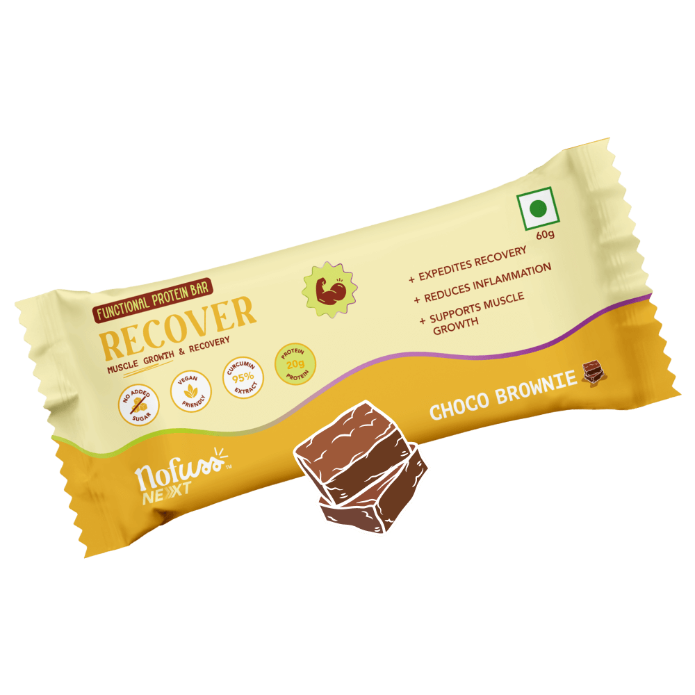 NoFuss Next Functional Protein Bar - Recover (Pack of 1)