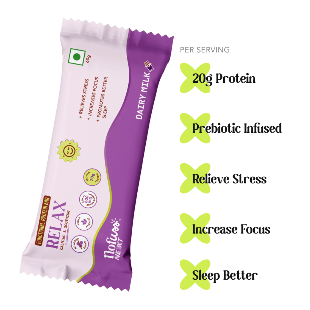 NoFuss Next Functional Protein Bar - Relax